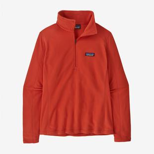 Patagonia Womens Micro D 1/4-Zip Fleece PIMR