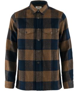 Fjallraven Men's Canada Shirt CHESTNUTDARKNAVY