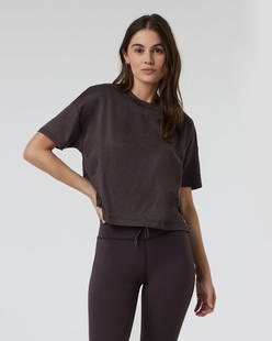 Vuori Women's Energy Tee SANGRIAHEATHER