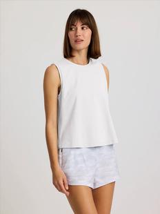 Free Fly Women's Bamboo Current Tank WHITE