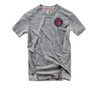 Flocked Flag Classic Fit T-Shirt