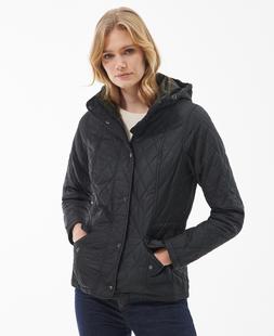 Barbour Women's Millfire Quilted Jacket BLACK/CLASSIC