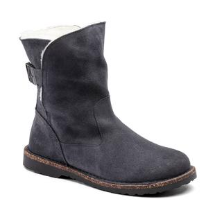 Birkenstock Women's Uppsala Shearling Suede Boot GRAPHITE