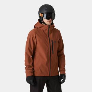 Helly Hansen Men's Swift 3-layer Shell Ski Jacket IRONOXIDE