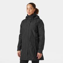 Helly Hansen Women’s Aden Long Rain Jacket BLACK