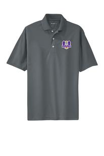 LSA MEN`S EMBR. DRI-MESH POLO SIL