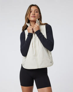 Vuori Women's Canyon Insulated Vest BONE