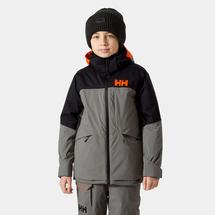 Helly Hansen Juniors’ Summit Ski Jacket CONCRETE