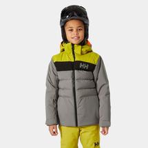 Helly Hansen Juniors' Cyclone Jacket CONCRETE