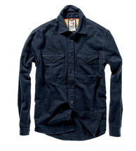 Relwen Men's Utility Workshirt NAVY/BLKHTOOTH