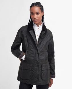 Barbour Women's Classic Beadnell Wax Jacket OLIVE