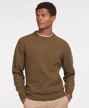 Barbour Men's Essential Crew-Neck Jumper WILLOWGREEN