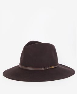 Barbour Women's Tack Fedora CHOCOLATE/PRALINE