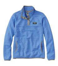 LL Bean Women's Airlight Knit Pullover MALIBUBLUEHEATHER