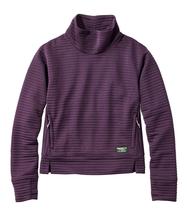 LL Bean Women's Airlight Pullover, Funnelneck EGGPLANTHEATHER