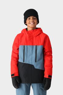 686 Boys' Geo Insulated Jacket SOLARCOLORBLOCK