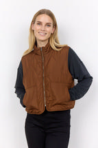 Soya Concept Women's Fenya Vest BROWN