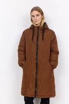 Soya Concept Women's Fenya Insulated Coat BROWN