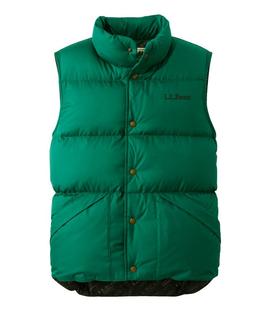 L.L. Bean Unisex Bean's Trail Model Down Vest '82 EMERALDSPRUCE