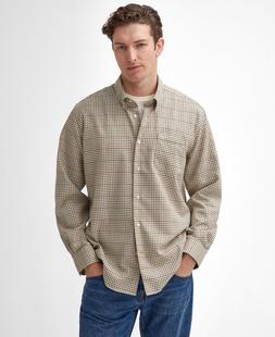 Barbour Men's Henderson Thermo Weave Shirt - Regular ECRU