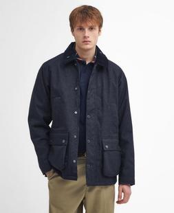 Barbour Men's Winter Bedale Waterproof Jacket NAVY