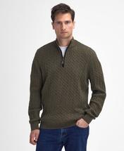 Barbour Men's Ramsden Half-Zip Jumper IVYGREEN