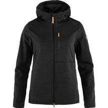 Fjallraven Women's Keb Fleece Hoodie BLACK