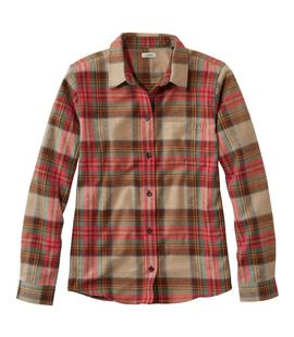 L.L. Bean Women's Scotch Plaid Flannel Shirt, Relaxed ANTIQUEDRESSSTEWART