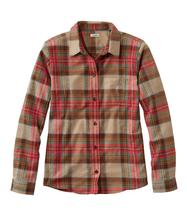 L.L. Bean Women's Scotch Plaid Flannel Shirt, Relaxed ANTIQUEDRESSSTEWART