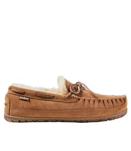 L.L. Bean Men's Wicked Good Moccasins BROWN