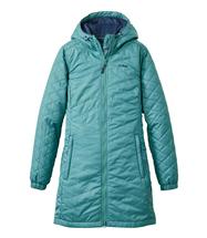 L.L. Bean Women's Fleece-Lined Primaloft Coat STORMTEAL