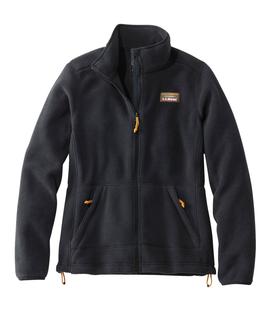 L.L. Bean Women's Mountain Classic Fleece Jacket BLACK