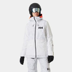 Helly Hansen Women's Powchaser 2.0 Jacket GREYFOGSNOWCAMOAOP