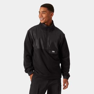 Helly Hansen Men's Yu Half Zip Polartec Fleece BLACK