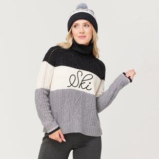 Krimson Klover Prima Turtleneck Sweater CHARCOAL