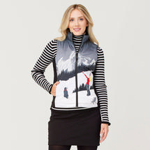 Krimson Klover Sela Reversible Vest BLACK