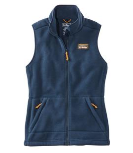 L.L. Bean Women's Mountain Classic Fleece Vest NAUTICALNAVY