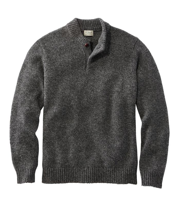 Ll bean classic ragg wool sweater anorak store