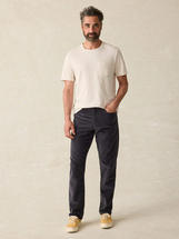 Faherty Men's Stretch Terry Corduroy 5-Pocket Pant WASHEDCHARCOAL