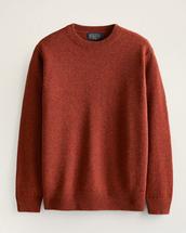 Pendleton Men's Shetland Collection Sweater FIREDBRICKHEATHER