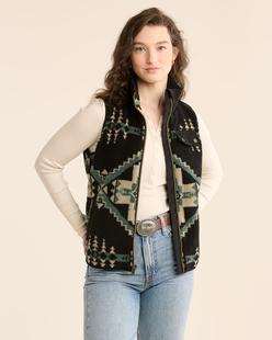 Pendleton Women's Laurel Fleece Vest FOURCORNERSHUNTER