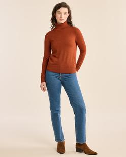 Pendleton Women's Merino Turtleneck ARABIANSPICEHEATHER