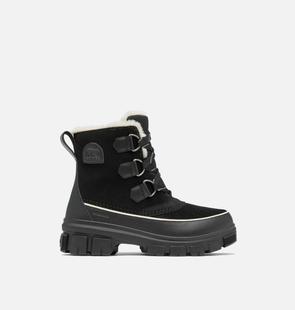 Sorel Women's Tivoli V Waterproof Boot BLACK/FAWN