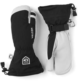 Hestra Army Leather Heli Ski 3-Finger Glove BLACK