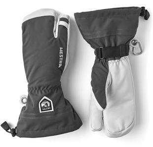 Hestra Army Leather Heli Ski 3-Finger Glove GREY