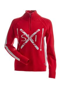 Nils Women's Cross Country Sweater RED