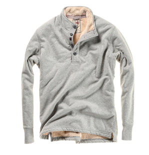 Relwen Superfleece Mock LTGREY