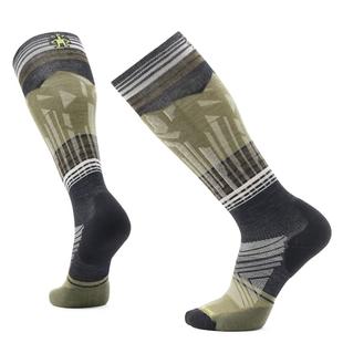 Smartwool Ski Summit Shot Over The Calf Socks BLACK