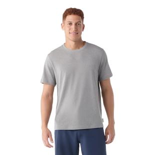 Smartwool Men's Perfect Crew Short Sleeve Tee LIGHTGRAYHEATHER