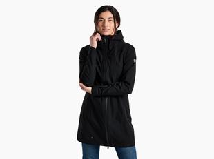 Kuhl Women's Stretch Voyagr Trench BLACKOUT